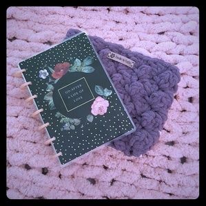 Crochet Mini Happy Planner Pouch